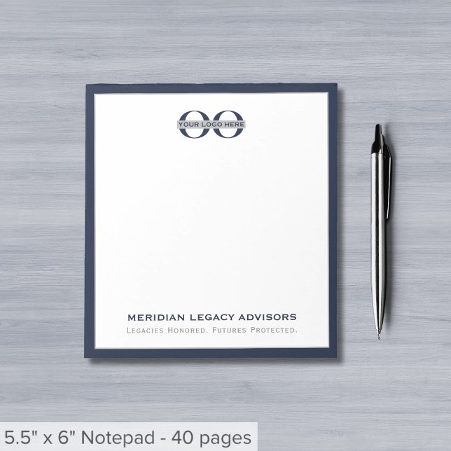Custom Company Logo Notepad (Creator Uploaded)