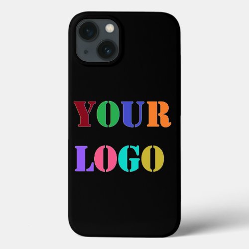 Custom Company Logo or Photo iPhone Case