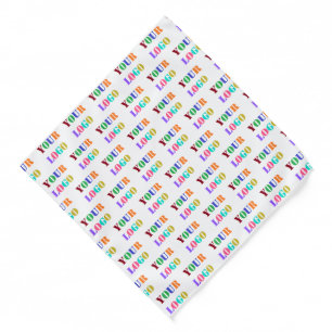 Custom Company Logo or Photo Personalized Bandana