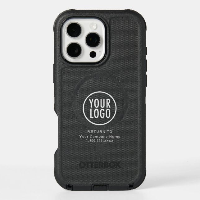 Custom Company Logo Otterbox iPhone Case (Back)