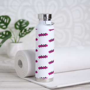 Custom Company Logo Pattern Promotional Branded Water Bottle