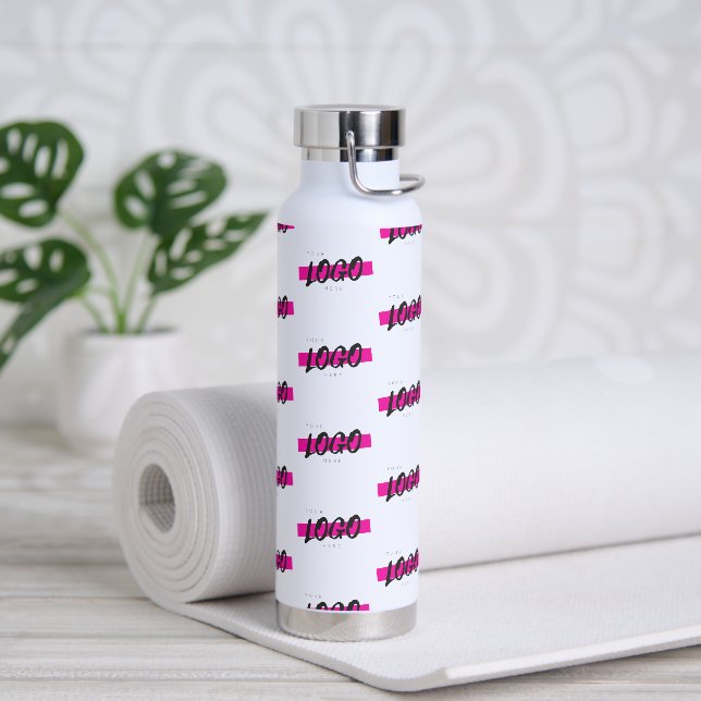 Custom Company Logo Pattern Promotional Branded Water Bottle (Yoga)
