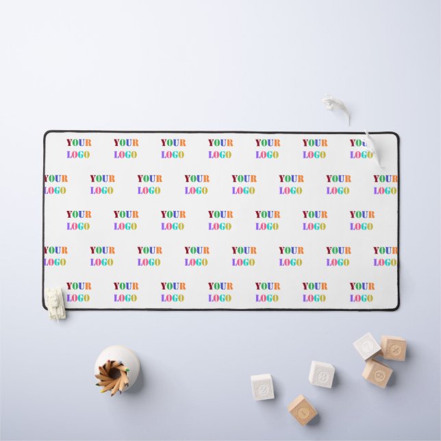 Custom Company Logo Personalized Business Desk Mat (Kids Table)
