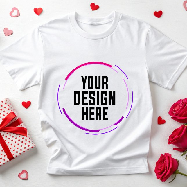 Custom Company Logo Personalized Design Image T-Shirt (Creator Uploaded)