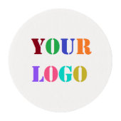 Custom Company Logo Photo Edible Frosting Rounds (Front)