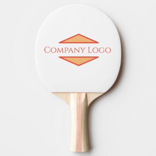 Custom Company Logo  Ping Pong Paddle