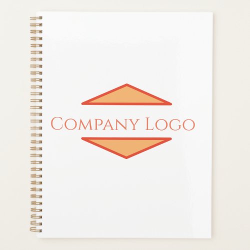 Custom Company Logo  Planner