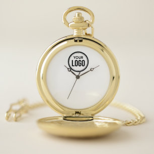 Custom Company Logo Pocket Watch