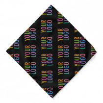 Custom Company Logo Polyester Bandana No Minimum Custom Company Logo Polyester Bandana No Minimum