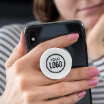 Custom Company Logo PopSocket<br><div class="desc">Personalize a PopSocket with this simple and minimalist Logo template,  and promote your company or business to increase leads and generate more sales. Add your logo,  If you need help or matching items,  please contact me</div>