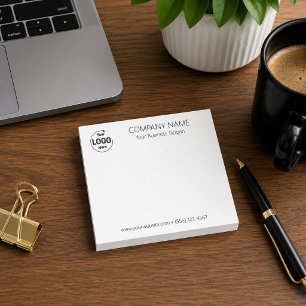 Custom Company Logo Post-it Notes