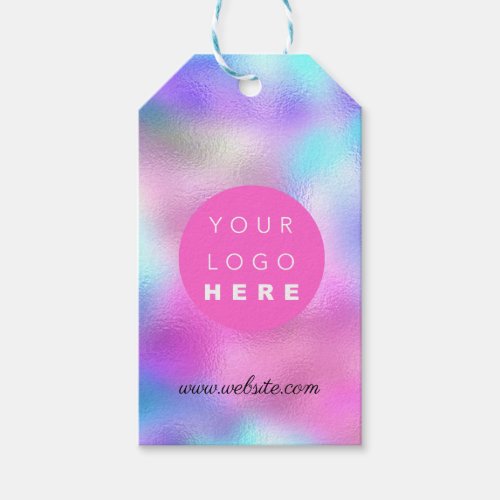 Custom Company Logo Product Description Holograph Gift Tags