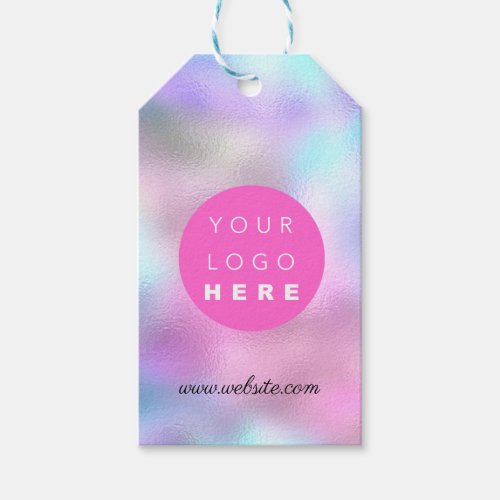 Custom Company Logo Product Description Holograph Gift Tags
