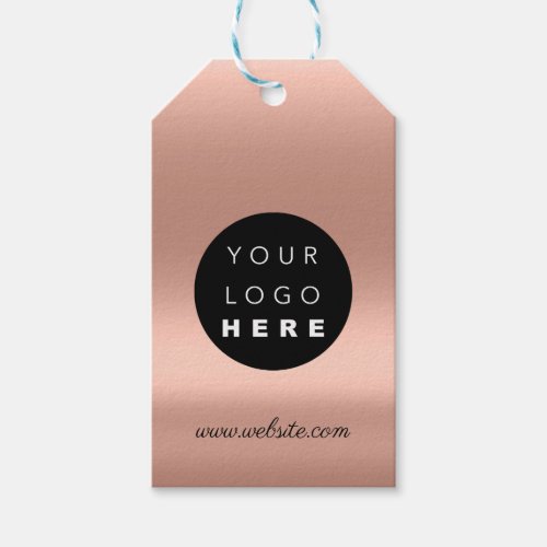 Custom Company Logo Product Rose Gift Tags