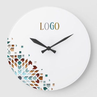 Custom Company Logo Promotional Branded Large Clock
