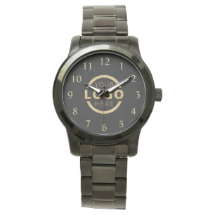 Custom Company Logo Promotional Branded Watch