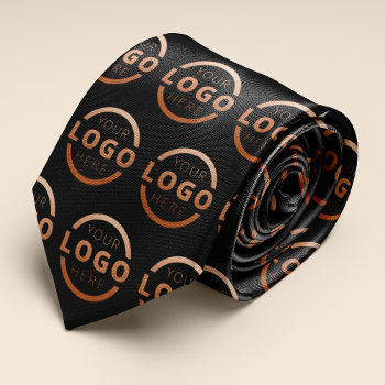 Custom Company Logo Promotional Business Corporate Neck Tie by promotional_products at Zazzle