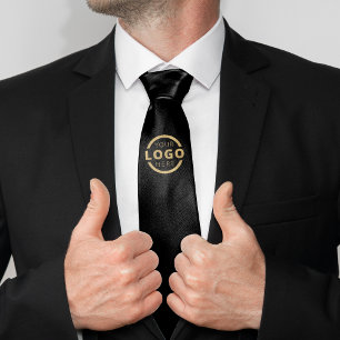 Custom Company Logo Promotional Business Corporate Neck Tie