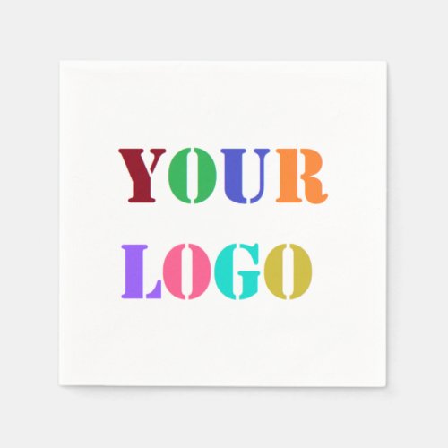 Custom Company Logo Promotional Business Napkins