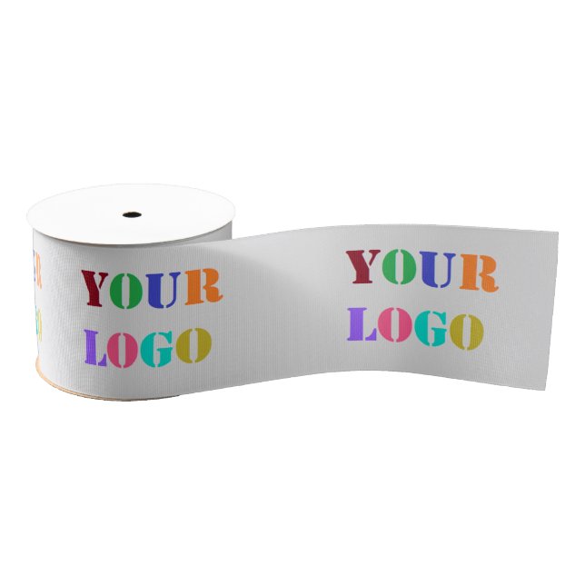 Custom Company Logo Promotional Business Ribbon (Spool)