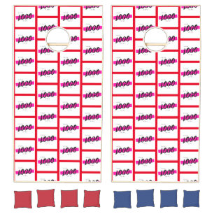 Custom Company Logo Promotional Corporate Event Cornhole Set