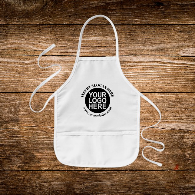 Custom Company Logo Promotional Kids' Apron (Creator Uploaded)