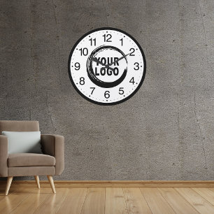 Custom Company Logo Promotional Large Clock