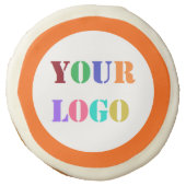 Custom Company Logo Promotional Sugar Cookie (Front)