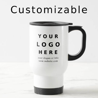  Custom Company Logo Promotional Travel Mug