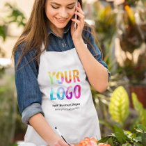 Custom Company Logo Promotional Uniform Long Apron