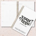 Custom Company Logo Promotional Weekly & Monthly Planner<br><div class="desc">Custom Company Logo Promotional Weekly & Monthly Planner</div>