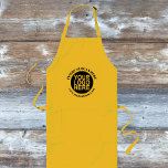 Custom Company Logo Promotional Yellow Long Apron<br><div class="desc">Custom Company Logo Promotional Yellow Long Apron</div>