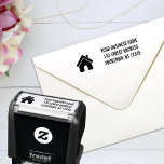 Custom Company Logo Return Address Self-inking Stamp<br><div class="desc">Customize this design and create your own self inking rubber stamp. You can TRANSFER this DESIGN on other Zazzle products and adjust it to fit most of Zazzle items. You can also click the CUSTOMIZE button to add, delete or change details like background color, text, font or some graphics. Standard...</div>