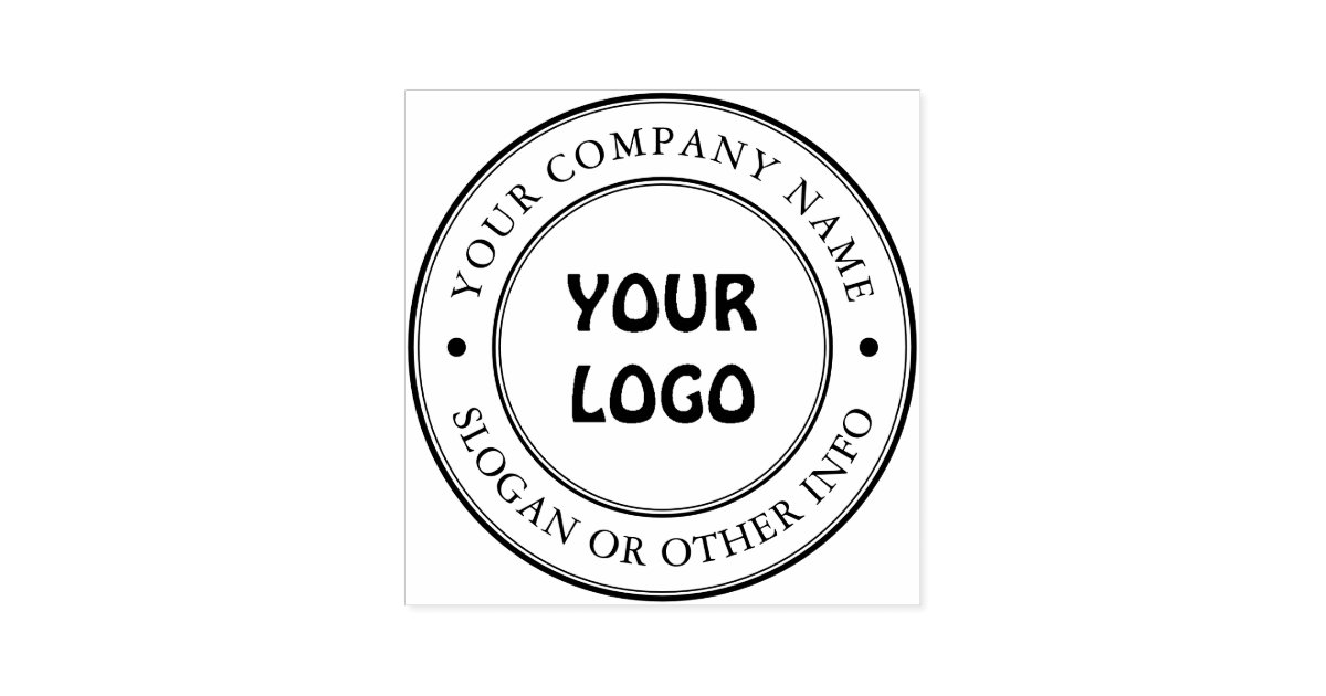Handmade Website Your Business Logo Custom Rubber Stamp