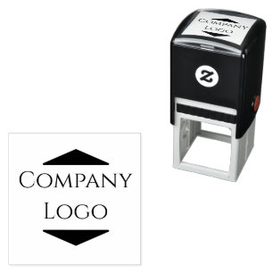 Custom Company Logo  Self-inking Stamp