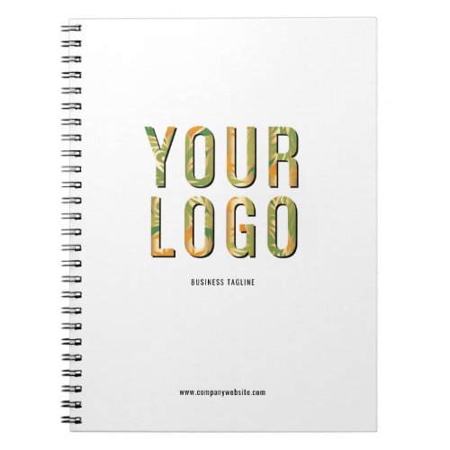 Custom Company Logo Simple Promotional Notebook