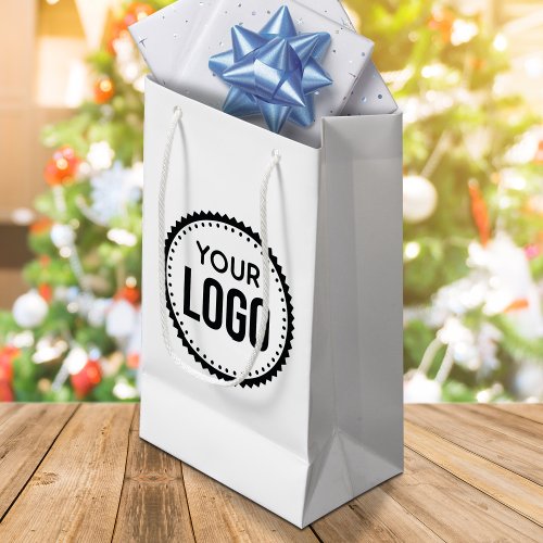 Custom Company Logo Small Gift Bag
