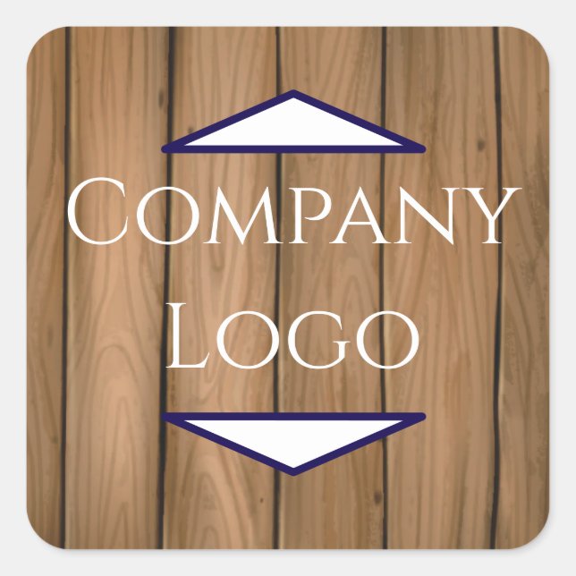 Custom Company Logo Stickers (Front)