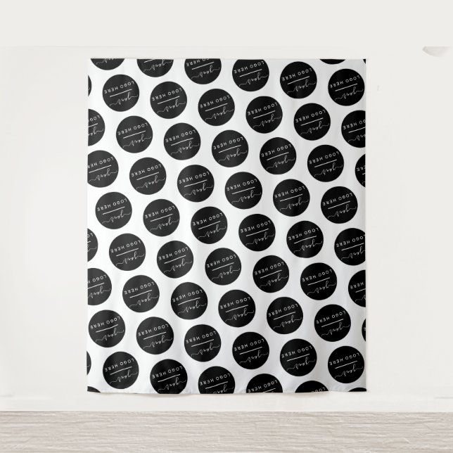 Custom Company Logo Tapestry (Front)