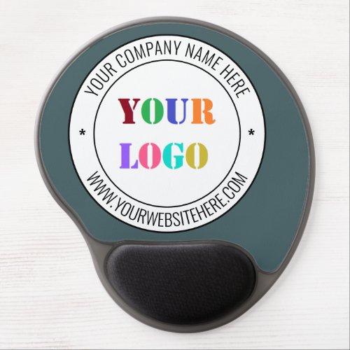 Custom Company Logo Text Business Gel Mouse Pad