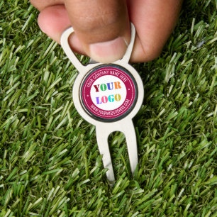 Custom Company Logo Text Divot Tool Choose Colors