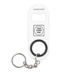 Custom Company Logo Text Keychain Branding Design Bottle Opener