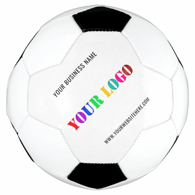 Custom Company Logo Text Promotional Soccer Ball (Front)