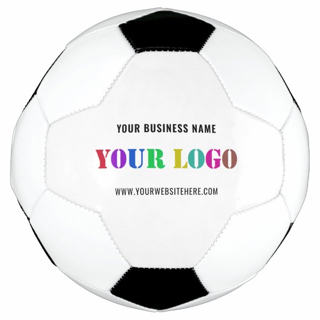 Custom Company Logo Text Promotional Soccer Ball (Front)