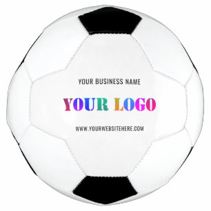 Custom Company Logo Text Promotional Soccer Ball