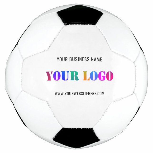 Custom Company Logo Text Promotional Soccer Ball (Front)
