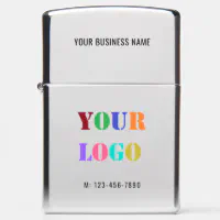 Custom Logo branded promotional Zippo Lighter