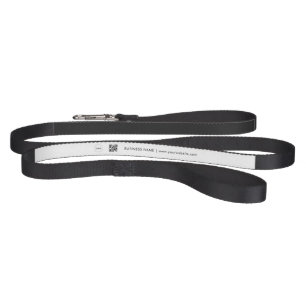 Custom Company Logo Text & Qr Code Pet Dog Leash