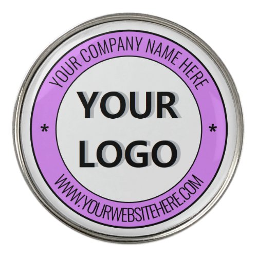 Custom Company Logo Text Stamp Golf Ball Markers
