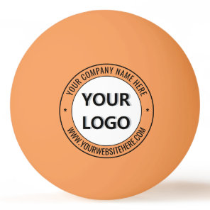 Custom Company Logo Text Stamps Ping Pong Balls